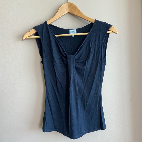 Armani black summer tops - Picture 2 of 3